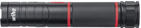 Wiha Taschenlampe mit LED, Laser und UV-Licht (schwarz rot)