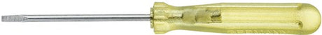 Wiha 509 kleine schroevendraaier sleufkop transparantgeel 2.0 mm x 40 mm - 01548