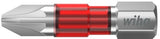 Wiha 7012ty902 Bit-Set Ty-Bit 29 mm Pozidriv (PZ2) 5-teilig 1 4 C6,3 im Karton – 42102