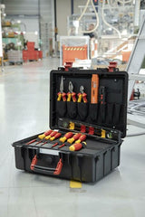 Wiha 9300-70403 Werkzeugkoffer Basis-Set l elektrisch | 18 Stück - 45530