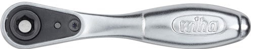 Wiha Bit-Ratsche 90 mm mit Rändelrad Außensechskant 1 4 im Blister - 36931 - 36931