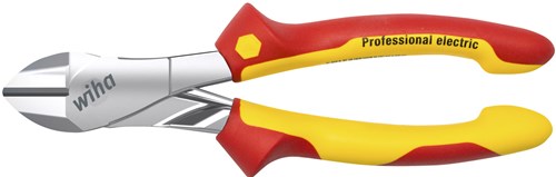 Wiha Power-Seitenschneider Profi elektrisch mit Dynamicjoint® mit ein- und ausschaltbarer Öffnungsfeder | 200 mm – 41279 – 41279