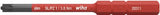 Wiha Wendemesser | Plus-Minus-Schlitz PZD 1 x 75 mm | vde isoliert | 1 Stück - 34589 - 34589
