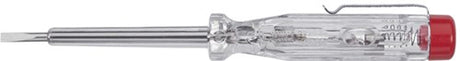 Wiha SB2553 Spannungsprüfer 220-250 Volt Schlitzkopf transparent, mit Clip im Blister 3,0 mm - 32201