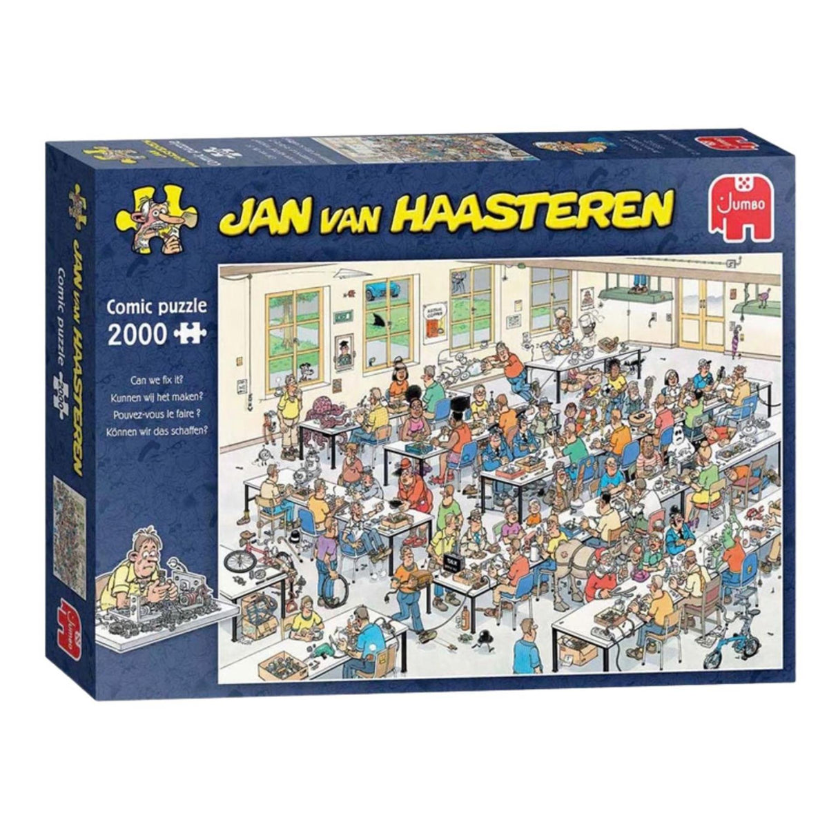 Jumbo-Puzzle von Jan van Haasteren – schaffen wir es? - 2000 Stk.