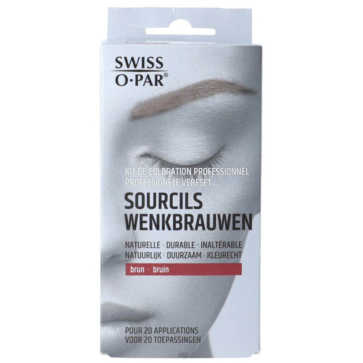 Schweizer o.par Schweizer o. par Augenbrauenfärbeset braun