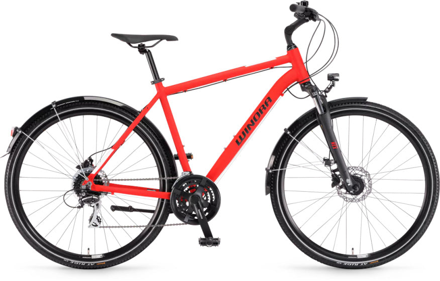 Winora Domingo 24 Sport 28 Zoll 48 cm Herren 24v rot