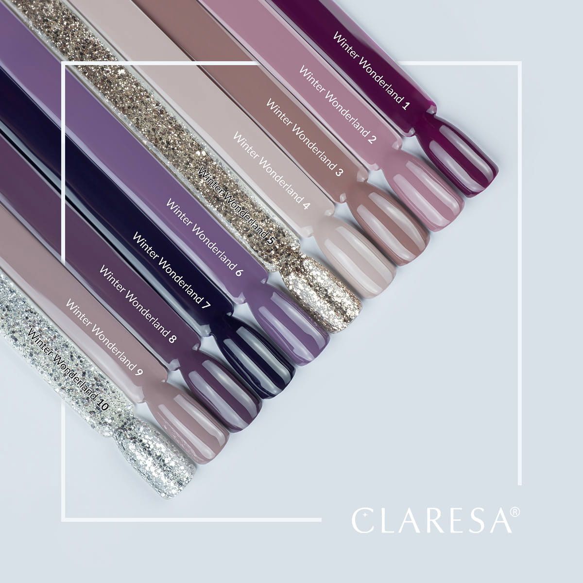 Claresa UV-LED-Gel-Nagellack, 5 ml, Winter Wonderland 4