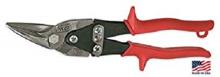 Wiss Metallschere, linksschneidend, rot, 248mm - m1r - m1r