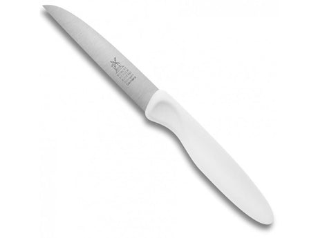Herder Mill Schälmesser Classic Medium Edelstahl mit weißem Kunststoffgriff