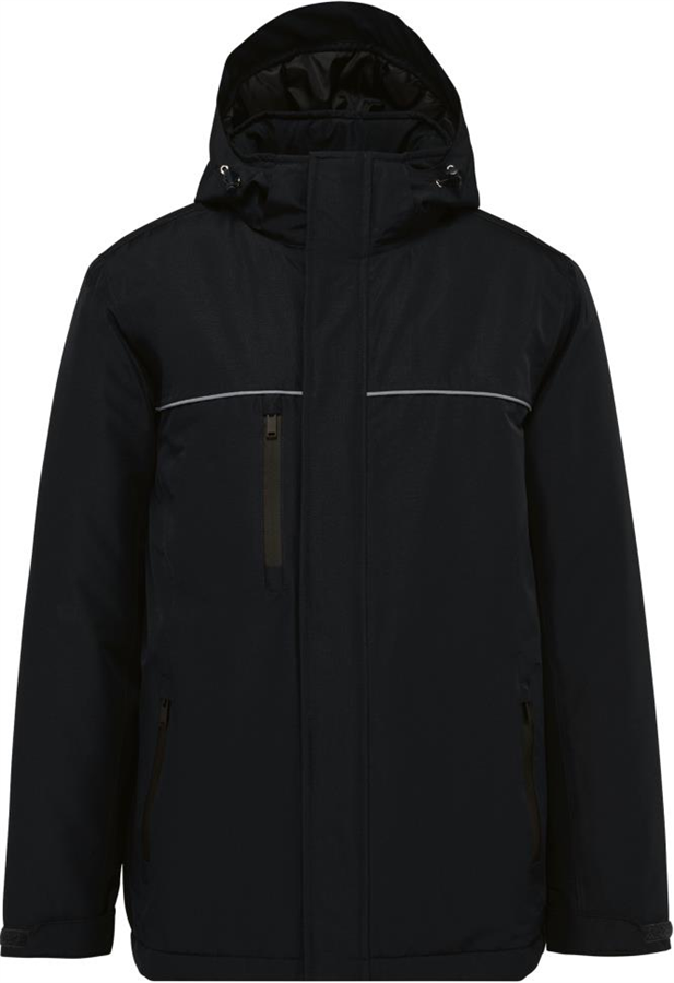 Unisex-Performance-Parka, Schwarz, L