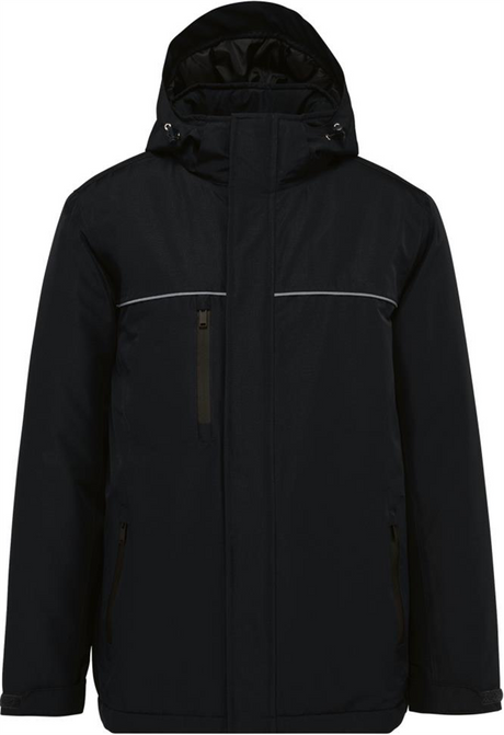 Unisex-Performance-Parka, Schwarz, L
