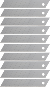 Abbrechmesser von Wolfcraft | 18mm | 8 Segmente | 10 Stück - 4303000