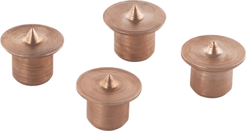 Wolfcraft Dübelbefestigungen | Dübelmarkierungen | ø8mm | 4 Stück - 2912000