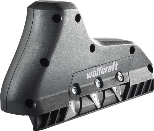 Wolfcraft Wolfcraft Spitze mit 3 Messern schwarz 4009000