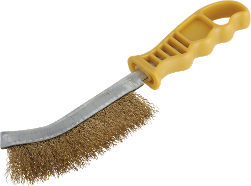Wolfcraft Handdrahtbürste | Messing | 265mm | 1 Stück - 2716000