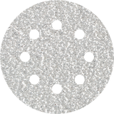 Wolfcraft Haftschleifscheiben | perforiert | k80 | ø125 mm | 5 Stück - 1152000