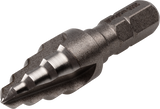Wolfcraft hss-getrapte boor | 6-kant | ø6, 8, 10mm | 1 stuk - 2555000