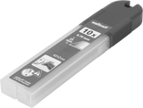 Professionelle Abbrechmesser von Wolfcraft | 0,7 x 25 mm | 10 Stück - 4312000