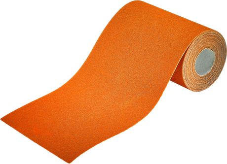 Wolfcraft – Schleifpapierrolle Körnung 80 – für Holz Metall 5 m x 115 mm – 1772000
