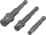 Wolfcraft-Set | Adapter mit Rutschkupplung | 3-teilig | 1 Satz - 8797000