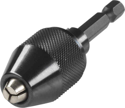 Wolfcraft Schnellspannbohrfutter | 0,5–6,5 mm | 6k-Aufnahme | 1 Stück - 2625000