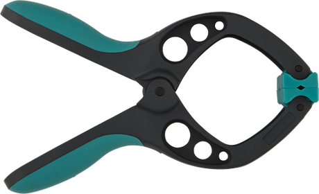 Wolfcraft – Federklemme Pro 60 mm – Segelklemme – Marktklemme – extra stark – Segelklemmen – 3631000