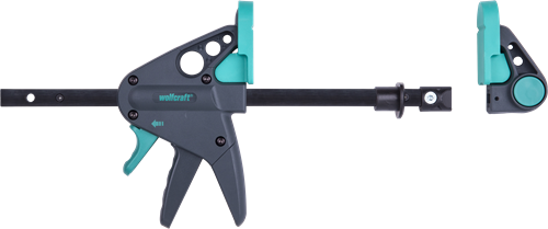 Wolfcraft – Leimklemme für Arbeitstisch – Arbeitsplattenspanner – Werkbankklemme – 3036000
