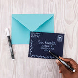 Tombow • brush pen fudenosuke pastel for black paper, white