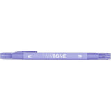 Tombow • Twintone-Pinselstift mit zwei Spitzen, blassviolett