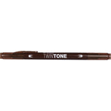 Tombow • Twintone Dual-Tip-Pinselstift in Schokolade