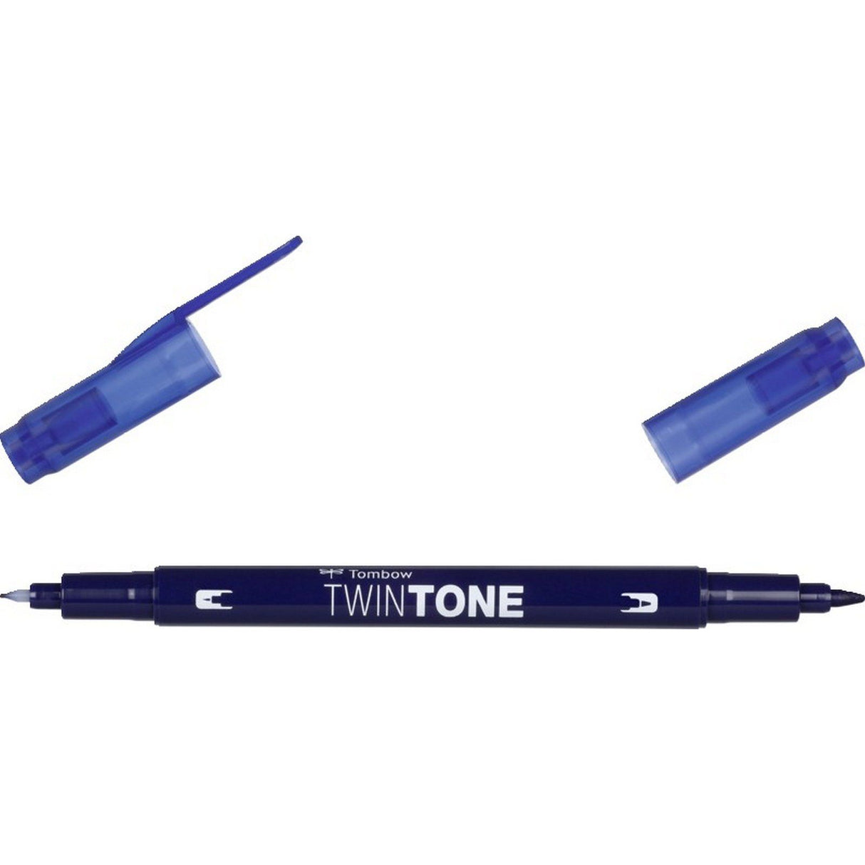 Tombow • Twintone-Pinselstift mit zwei Spitzen, Marineblau
