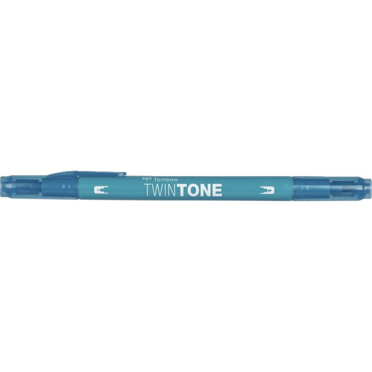 Tombow • Twintone-Pinselstift mit zwei Spitzen, Türkisblau