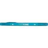 Tombow • Twintone-Pinselstift mit zwei Spitzen, smaragdgrün