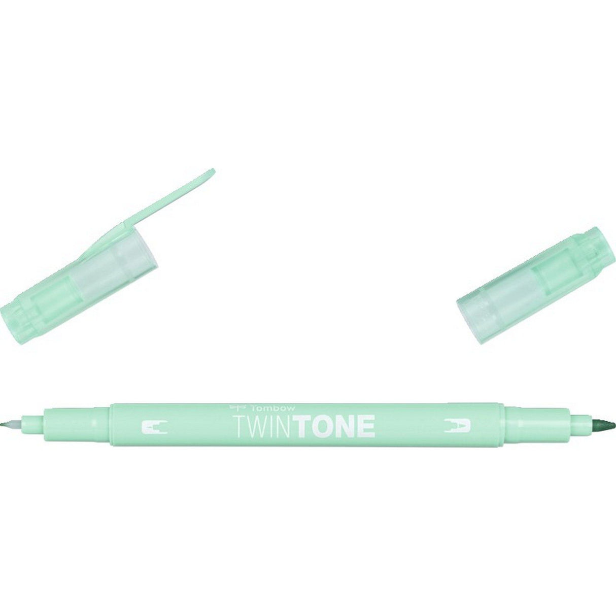 Tombow • Twintone-Pinselstift mit zwei Spitzen, Mintgrün