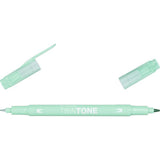 Tombow • Twintone-Pinselstift mit zwei Spitzen, Mintgrün
