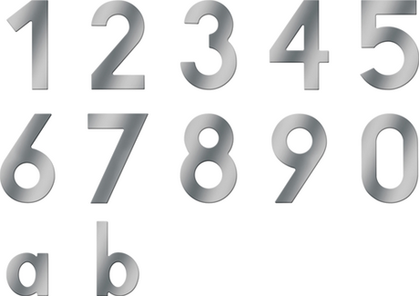 Metafranc Hausnummer 3 a2 120mm - wu0424027