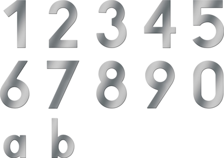 Metafranc Hausnummer 9 a2 120mm - wu0424087