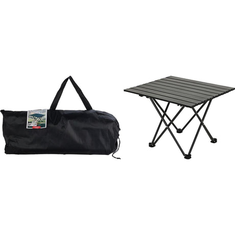 Redcliffs campingtafel metaal zwart 56x40x46cm