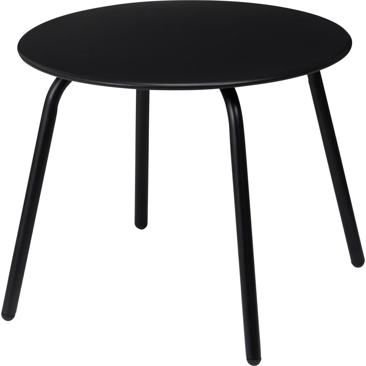 Home styling tafel zwart ã¸50xh40 cm rond