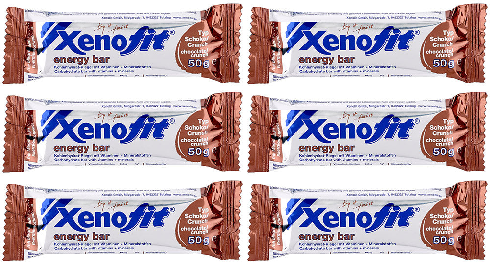 Xenofit Energieriegel Schoko-Crunch 6x50g