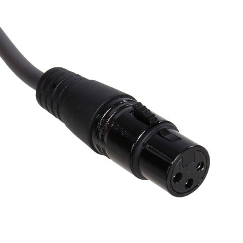 Benel XLR Cable de 3 pines XLR macho a mujer 1.5m