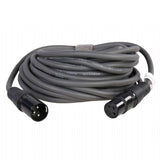 Benel XLR-kabel 3-stifts XLR-man till kvinnlig 10m