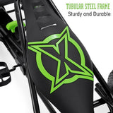 Xootz Viper Go Kart Skelter Junior Black Green