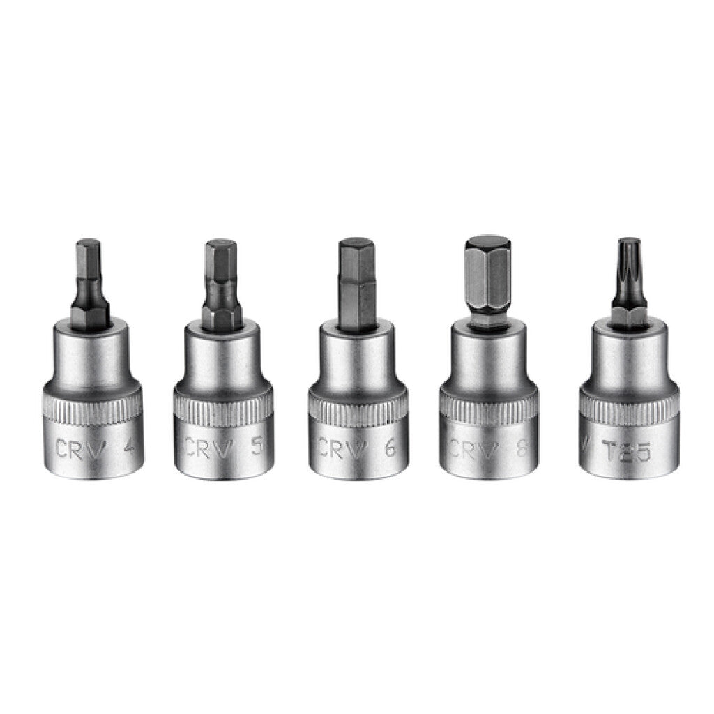 Icetoolz Xpert-Kopfsatz: 4 5 6 8 mm Sechskant und T25, E21S