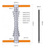 Icetoolz xpert naaflagerinstallatie in koffer, e296