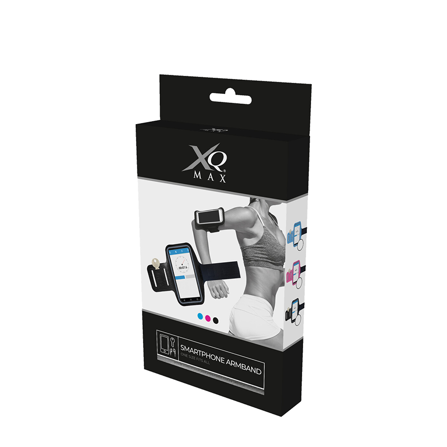 Xq max smartphone armband roze
