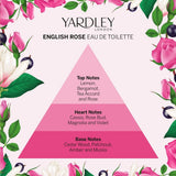 Yardley London Englische Rose Eau de Toilette 50 ml