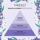 Yardley London englisches Lavendel Eau de Toilette 125ml
