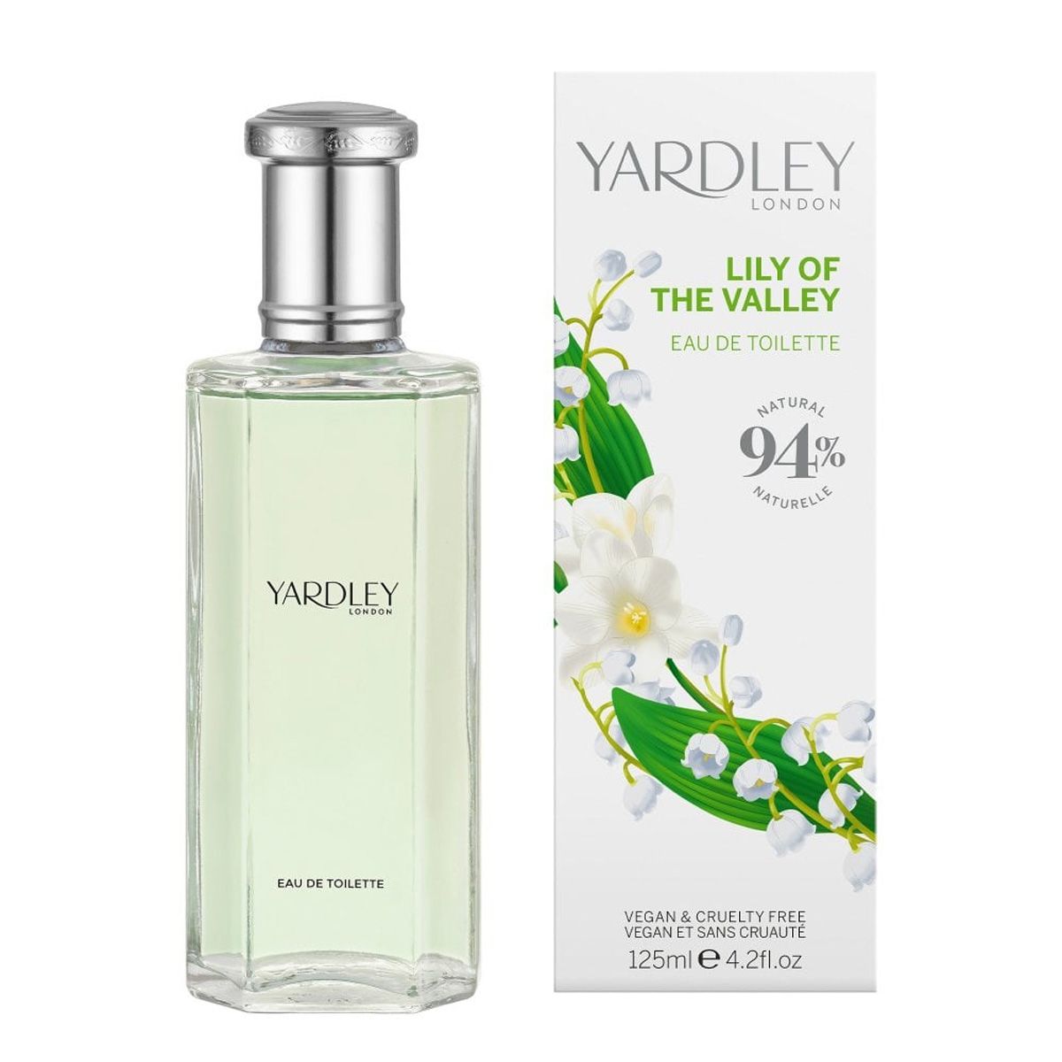 Yardley London Lily of the Valley Eau de Toilette 125 ml